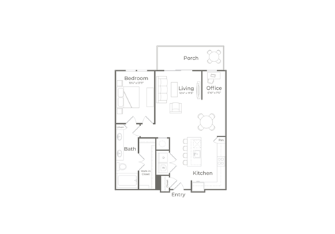 bedroom floor plan | the mansions on the park